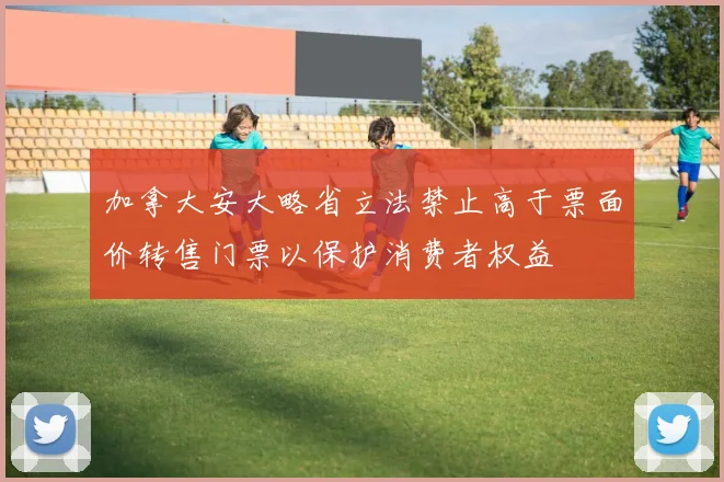 加拿大安大略省立法禁止高于票面价转售门票以保护消费者权益